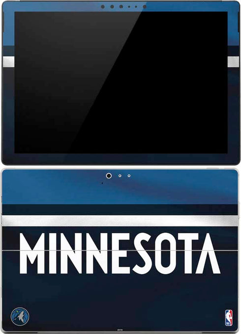 NBA Minnesota Timberwolves Jersey Surface Pro (2017) Skin
