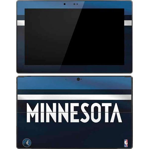 NBA Minnesota Timberwolves Jersey Surface Pro Tablet Skin