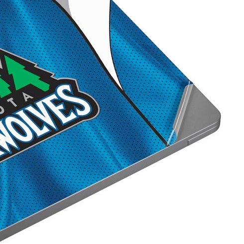 NBA Minnesota Timberwolves Jersey Universal Laptop 17in (13.8 x 10in) Skin