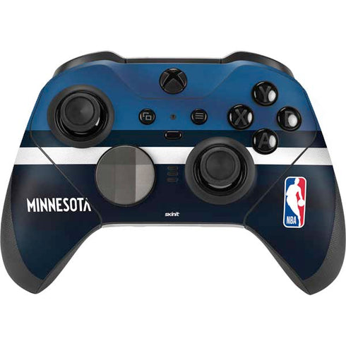 NBA Minnesota Timberwolves Jersey Xbox Elite Wireless Controller Series 2 Skin