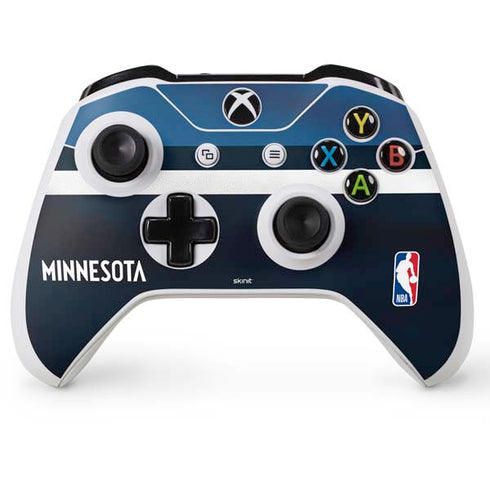 NBA Minnesota Timberwolves Jersey Xbox One X Controller Skin