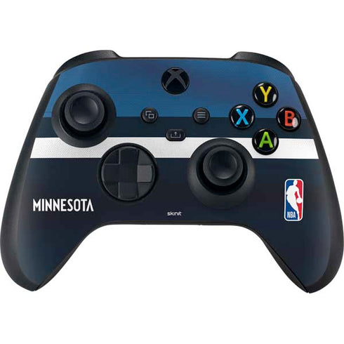 NBA Minnesota Timberwolves Jersey Xbox Series X Controller Skin