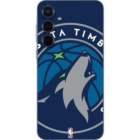 NBA Minnesota Timberwolves Large Logo Galaxy A35 5G Skin