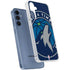 NBA Minnesota Timberwolves Large Logo Galaxy A55 5G Clear Case