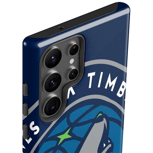 NBA Minnesota Timberwolves Large Logo Galaxy S23 Ultra Pro Case