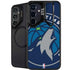 NBA Minnesota Timberwolves Large Logo Galaxy S24 FE Kickstand Case
