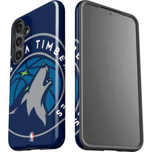 NBA Minnesota Timberwolves Large Logo Galaxy S25 Plus Impact Case