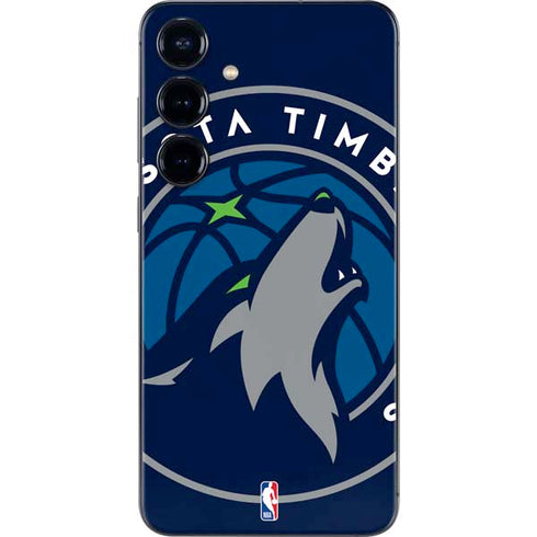 NBA Minnesota Timberwolves Large Logo Galaxy S24 Skin