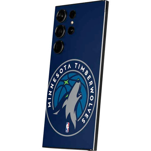 NBA Minnesota Timberwolves Large Logo Galaxy S25 Ultra Skin