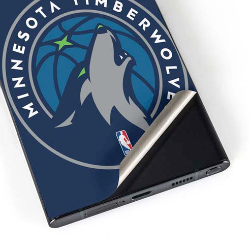 NBA Minnesota Timberwolves Large Logo Galaxy S25 Ultra Skin