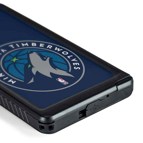 NBA Minnesota Timberwolves Large Logo Galaxy S24 Ultra Waterproof Case