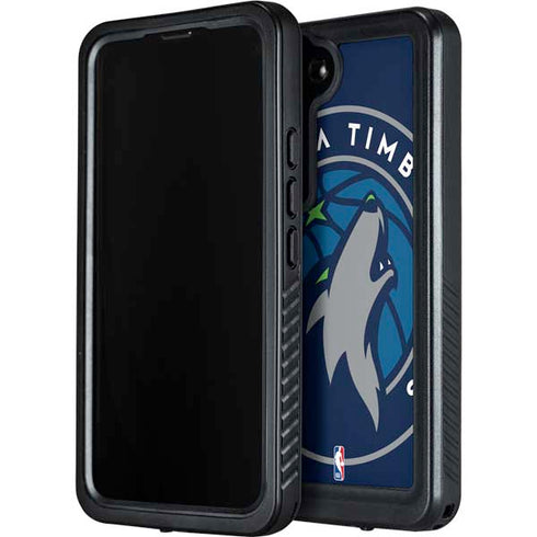 NBA Minnesota Timberwolves Large Logo Galaxy S24 Waterproof Case