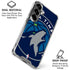 NBA Minnesota Timberwolves Large Logo Galaxy S26 Clear Case