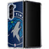 NBA Minnesota Timberwolves Large Logo Galaxy Z Fold5 5G Clear Case