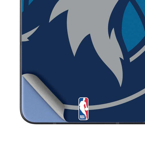 NBA Minnesota Timberwolves Large Logo Galaxy Z Fold5 5G Skin