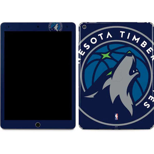 NBA Minnesota Timberwolves Large Logo iPad Skins