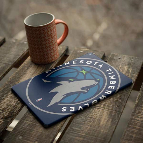 NBA Minnesota Timberwolves Large Logo iPad Skins