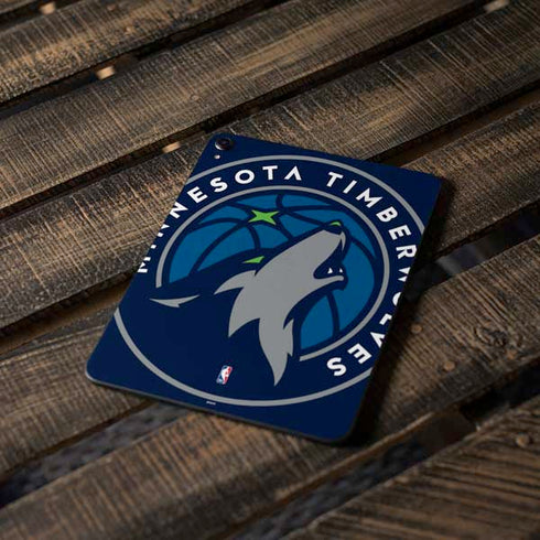 NBA Minnesota Timberwolves Large Logo Apple iPad Pro Skin