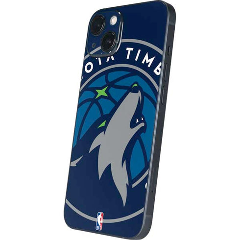 NBA Minnesota Timberwolves Large Logo iPhone Skins