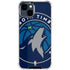 NBA Minnesota Timberwolves Large Logo iPhone 15 Clear Case
