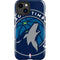 NBA Minnesota Timberwolves Large Logo iPhone 15 Impact Case