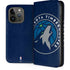 NBA Minnesota Timberwolves Large Logo iPhone 15 Pro Folio Case
