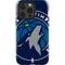 NBA Minnesota Timberwolves Large Logo iPhone 15 Pro Impact Case
