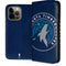 NBA Minnesota Timberwolves Large Logo iPhone 15 Pro Max Folio Case