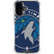 NBA Minnesota Timberwolves Large Logo iPhone 16 Clear Case
