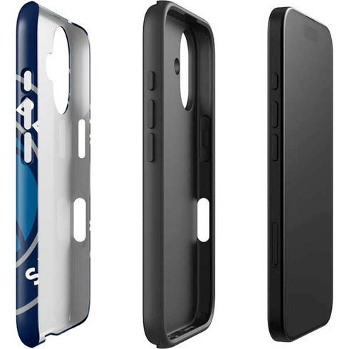 NBA Minnesota Timberwolves Large Logo iPhone 16 Impact Case