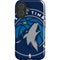 NBA Minnesota Timberwolves Large Logo iPhone 16 Magsafe Impact Case