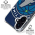 NBA Minnesota Timberwolves Large Logo iPhone 16 Plus Clear Case