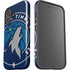 NBA Minnesota Timberwolves Large Logo iPhone 16 Plus Impact Case