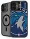 NBA Minnesota Timberwolves Large Logo iPhone 16 Plus Kickstand Case
