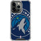 NBA Minnesota Timberwolves Large Logo iPhone 16 Pro Clear Case