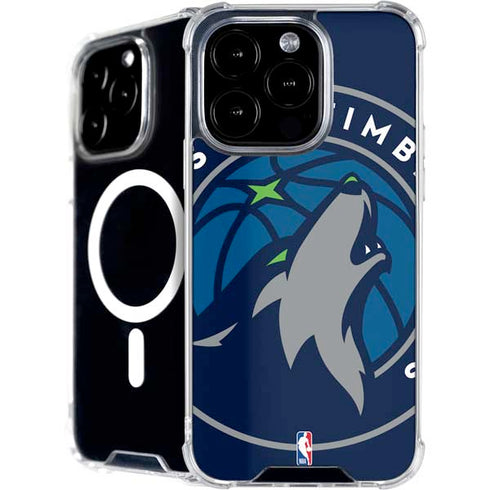 NBA Minnesota Timberwolves Large Logo iPhone 16 Pro Max MagSafe Case