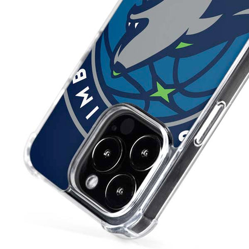 NBA Minnesota Timberwolves Large Logo iPhone 16 Pro Max MagSafe Case