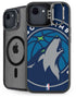 NBA Minnesota Timberwolves Large Logo iPhone 16e Kickstand Case