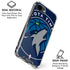 NBA Minnesota Timberwolves Large Logo iPhone 16e Clear Case
