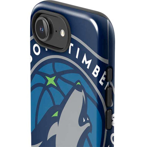 NBA Minnesota Timberwolves Large Logo iPhone 16e Impact Case
