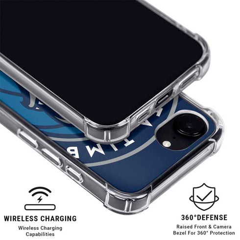 NBA Minnesota Timberwolves Large Logo iPhone 16e MagSafe Case