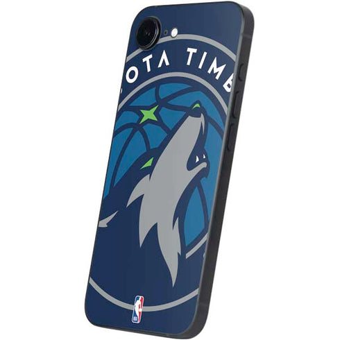 NBA Minnesota Timberwolves Large Logo iPhone 16e Skin