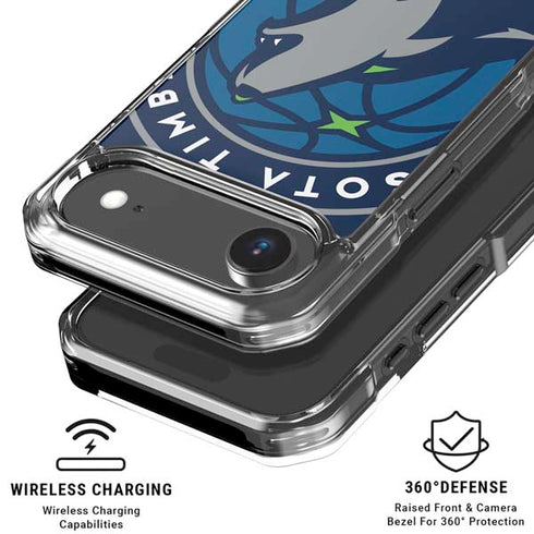 NBA Minnesota Timberwolves Large Logo iPhone 17 Air MagSafe Case