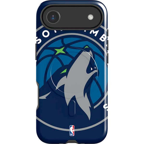 NBA Minnesota Timberwolves Large Logo iPhone 17 Air Magsafe Impact Case