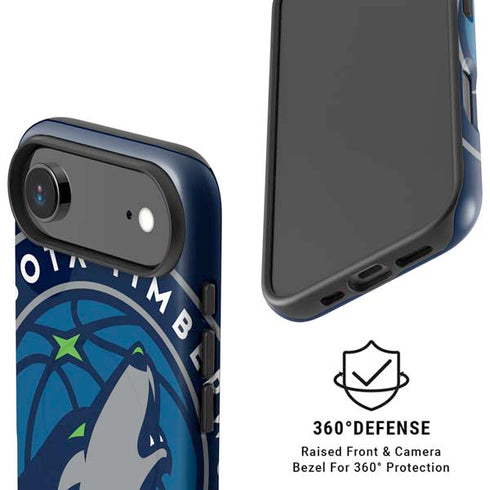 NBA Minnesota Timberwolves Large Logo iPhone 17 Air Magsafe Impact Case