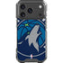 NBA Minnesota Timberwolves Large Logo iPhone 17 Pro Clear Case