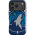 NBA Minnesota Timberwolves Large Logo iPhone 17 Pro Impact Case