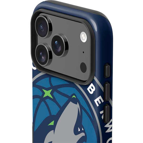 NBA Minnesota Timberwolves Large Logo iPhone 17 Pro Max Impact Case