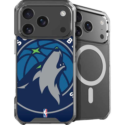 NBA Minnesota Timberwolves Large Logo iPhone 18 Pro Max MagSafe Case