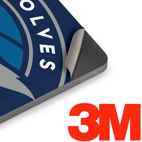 NBA Minnesota Timberwolves Large Logo Apple MacBook Air Skin